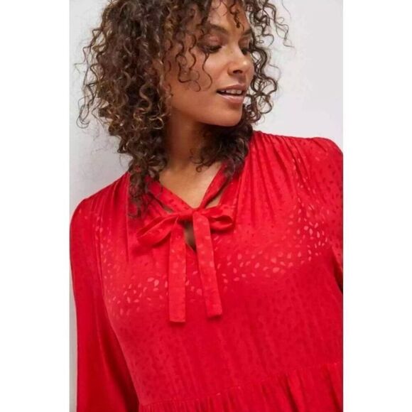 Maeve Anthropologie Wendy Tiered Maxi Dress Size Medium - Picture 3 of 7